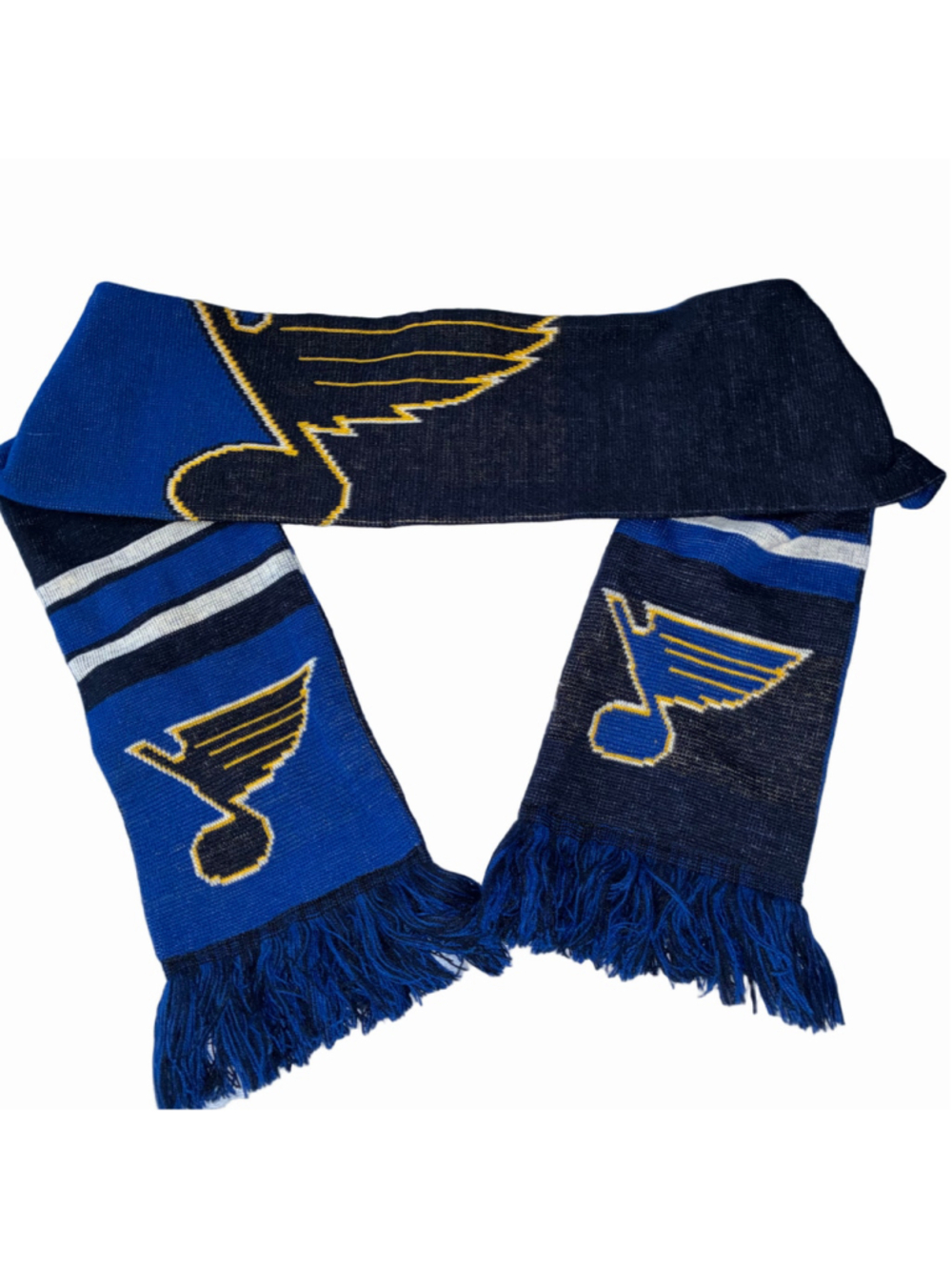 Men's FOCO NHL St. Louis Blues Scarf One Size Blue and Black